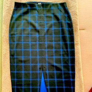 Old Navy Plain Front Slit Midi Skirt